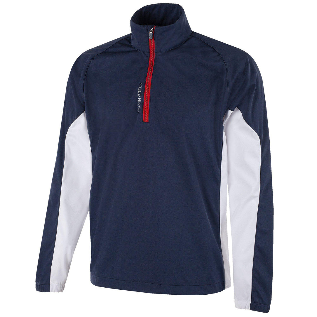 Lucas is a Windproof and water repellent golf jacket for Men in the color Fantastic Blue(0)