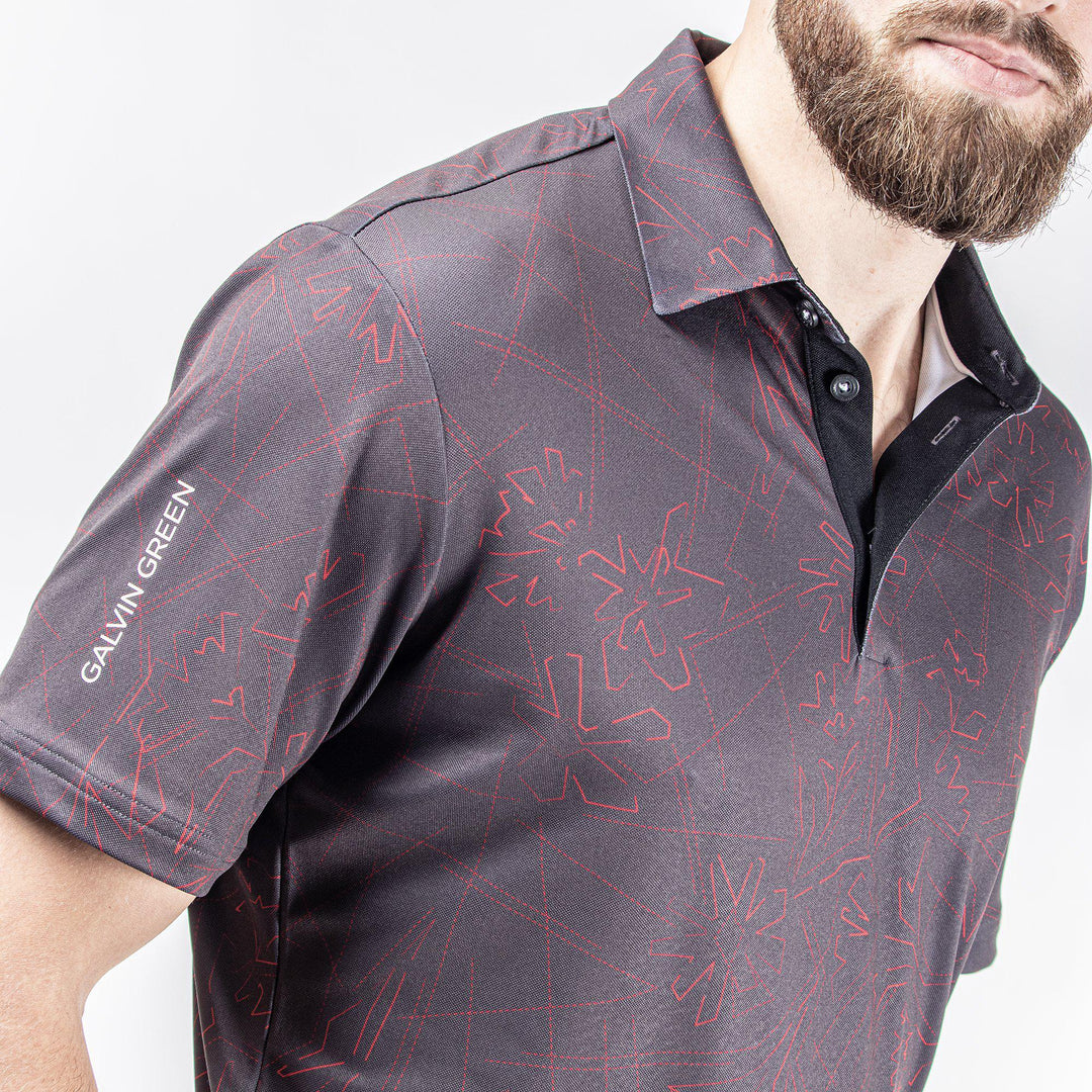 Maverick is a Breathable short sleeve shirt for Men in the color Forged Iron(3)