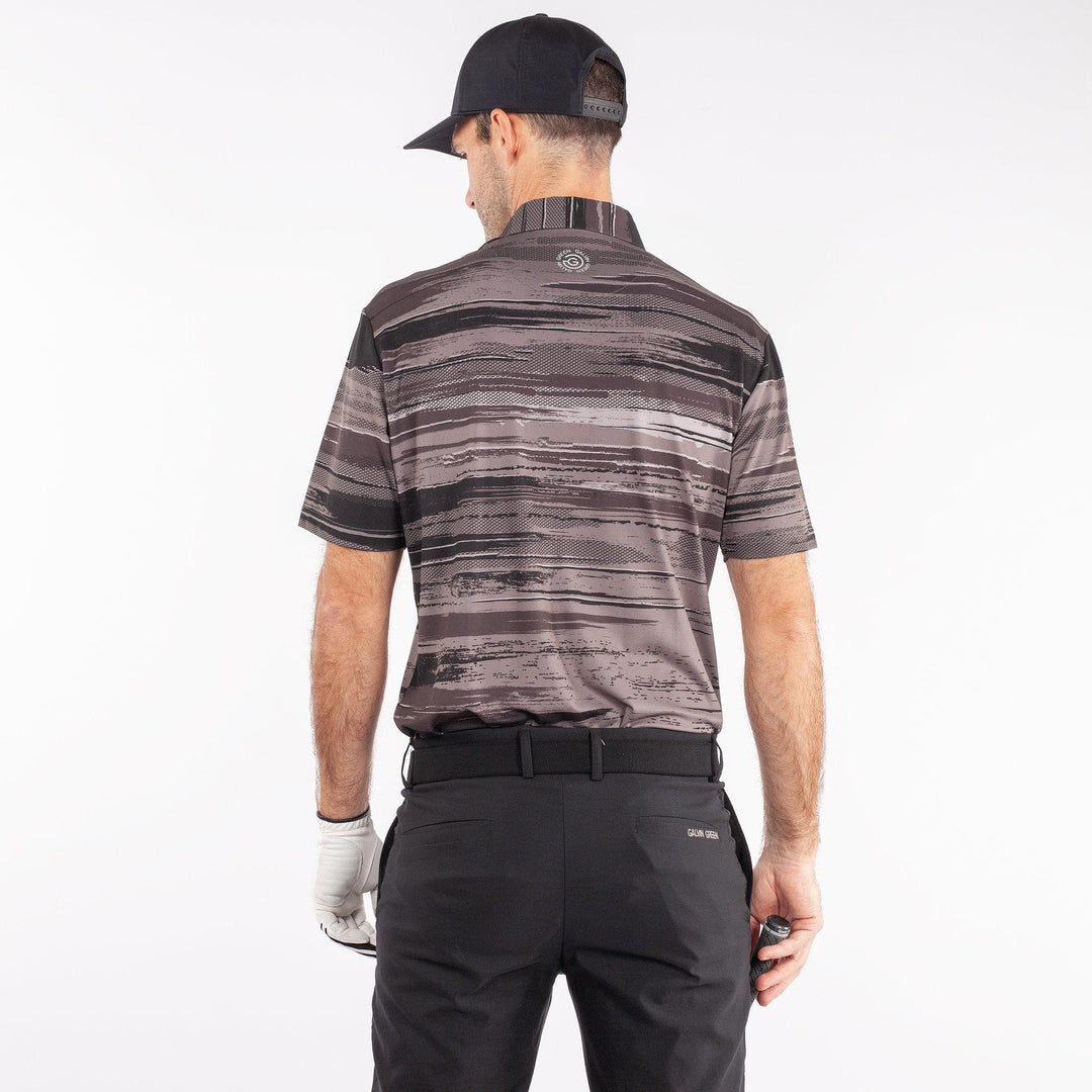 Mathew is a Breathable short sleeve shirt for Men in the color Black(3)