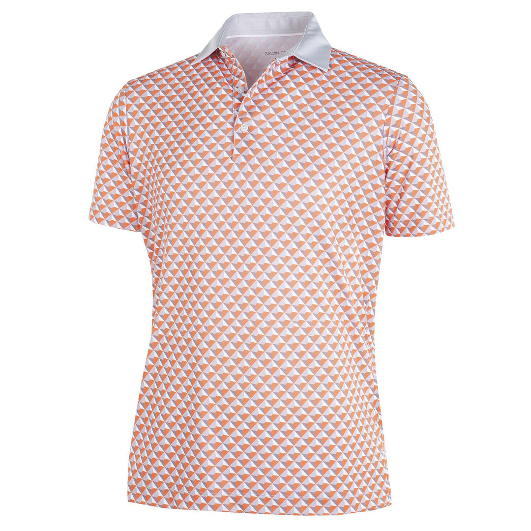 Mercer is a Breathable short sleeve shirt for Men in the color Orange(0)