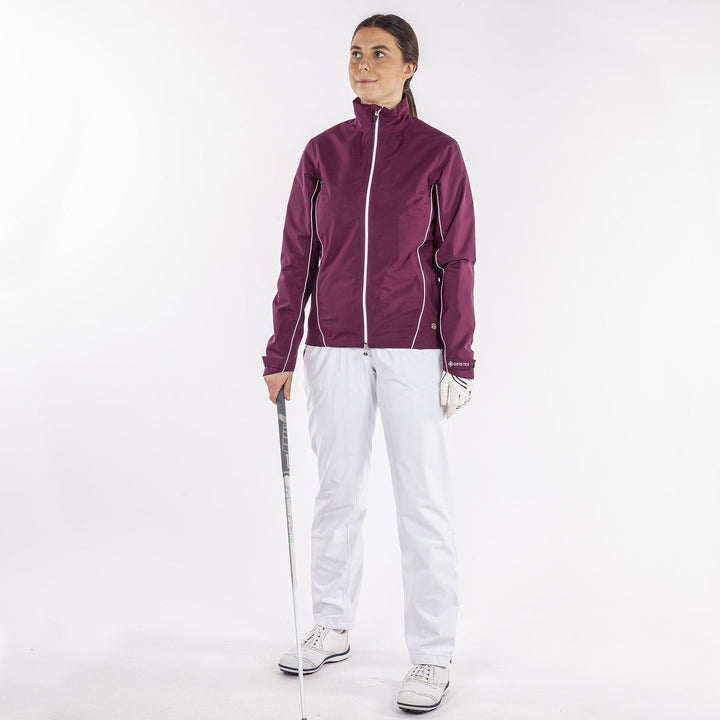 Arissa is a Waterproof jacket for Women in the color Sporty Red(3)
