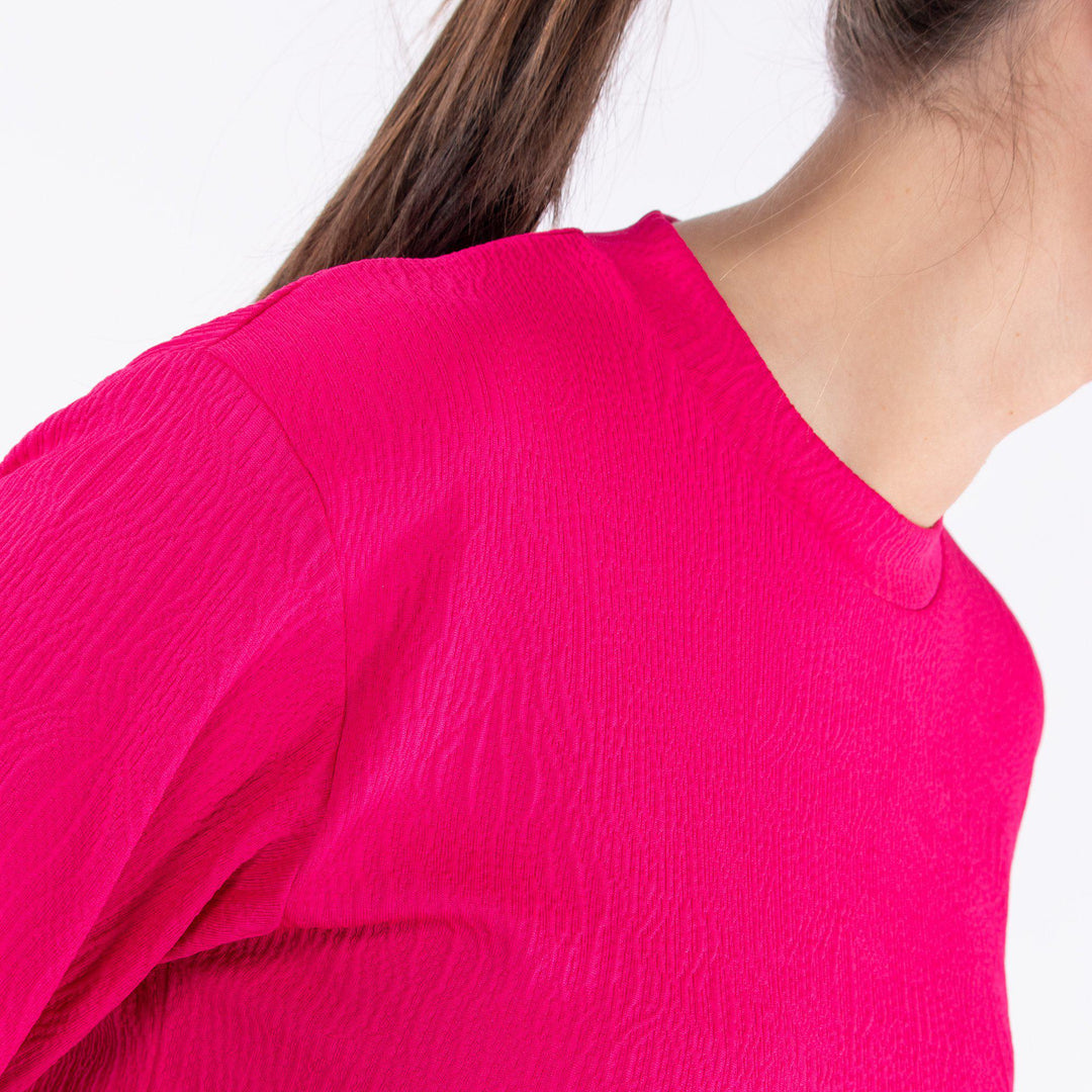 Dalia is a Insulating mid layer for Women in the color Imaginary Pink(3)