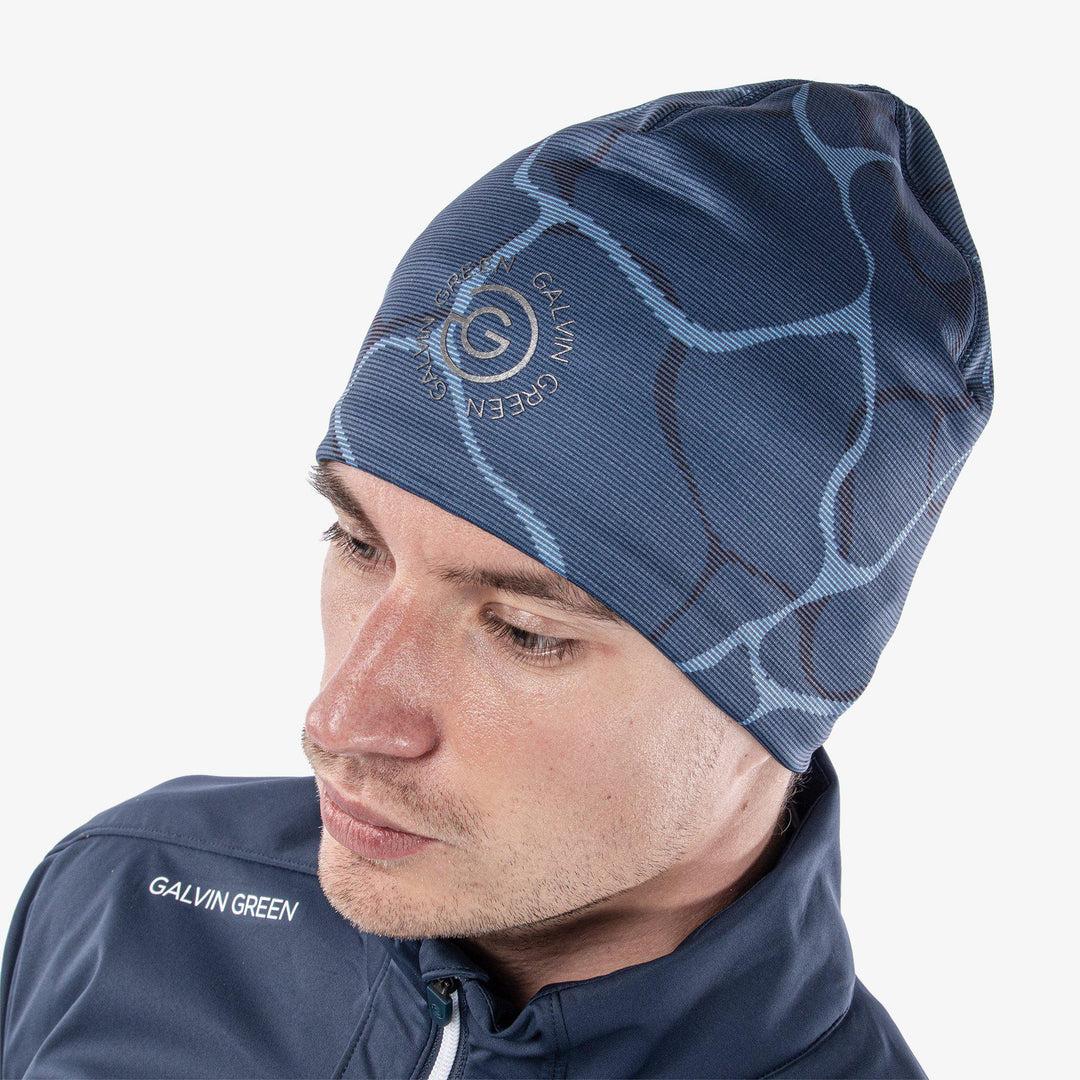 Duke is a Insulating golf hat in the color Blue/Navy(2)