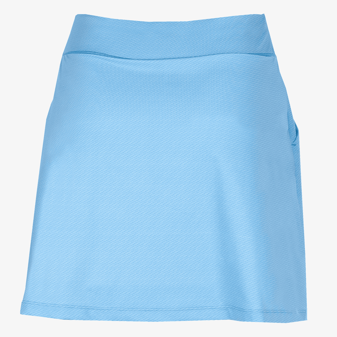 Marsha is a Breathable golf skirt with inner shorts for Women in the color Alaskan Blue(7)