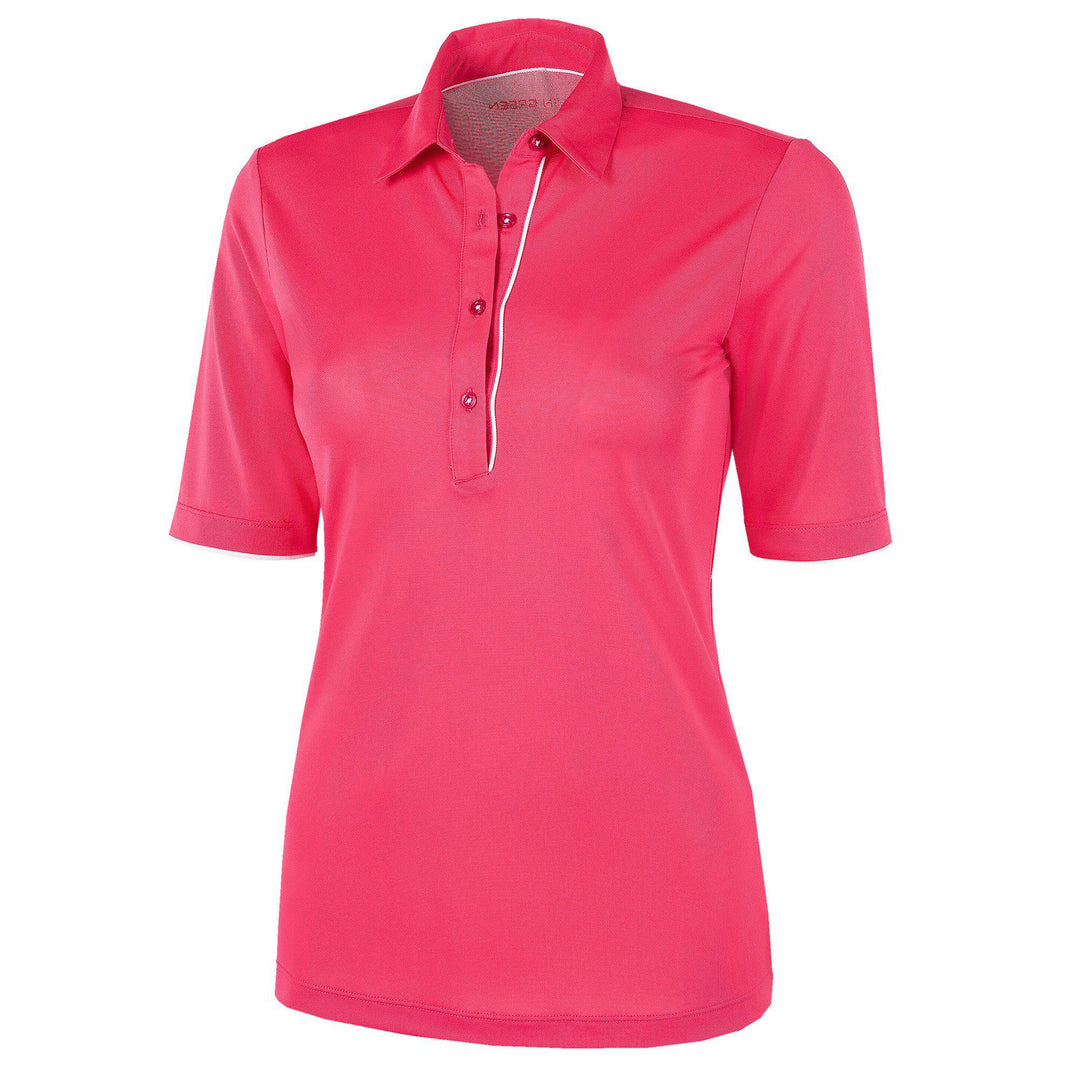 Marissa is a Breathable short sleeve shirt for Women in the color Sugar Coral(0)