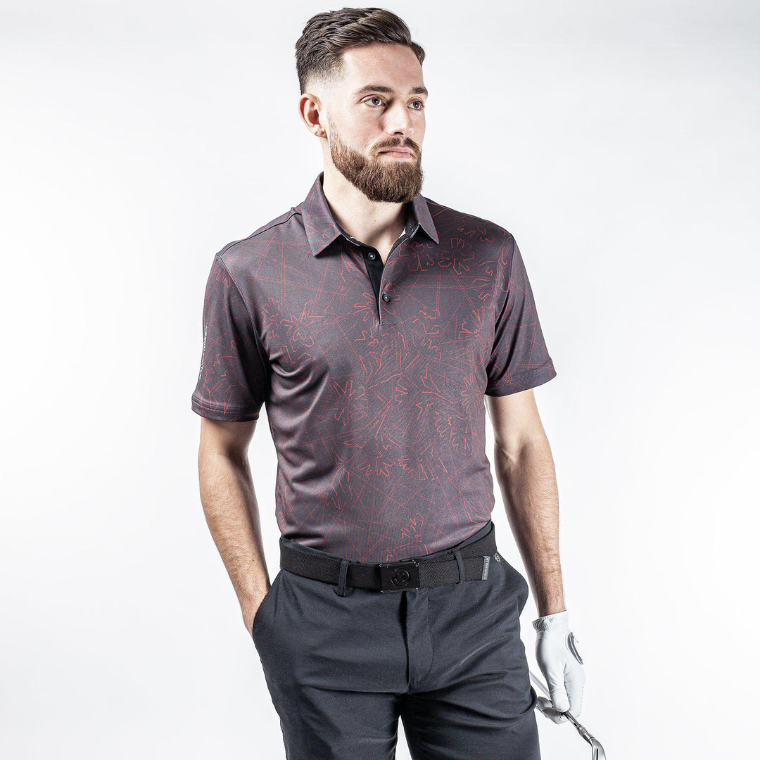 Maverick is a Breathable short sleeve shirt for Men in the color Forged Iron(1)