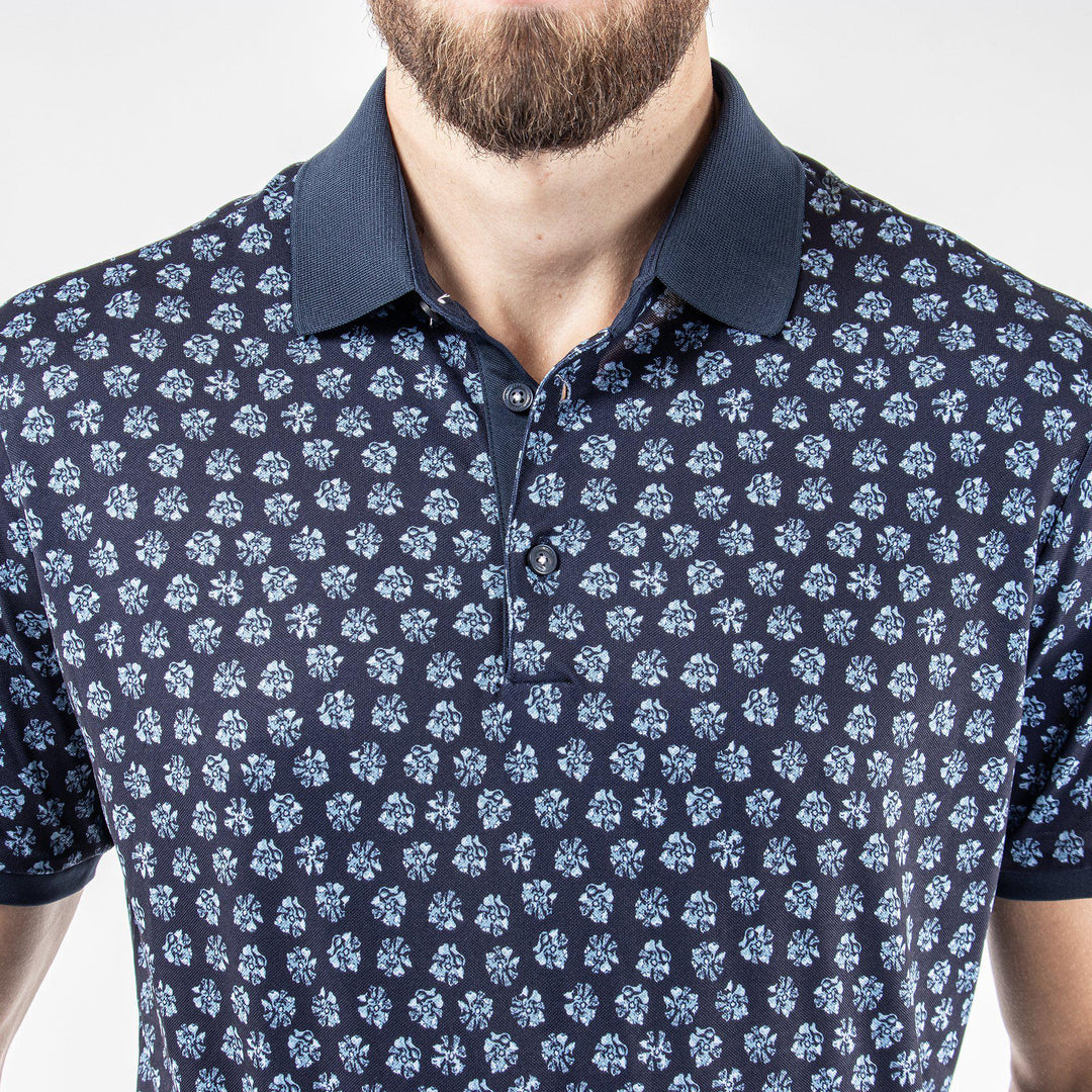 Murphy is a Breathable short sleeve shirt for Men in the color Navy(5)