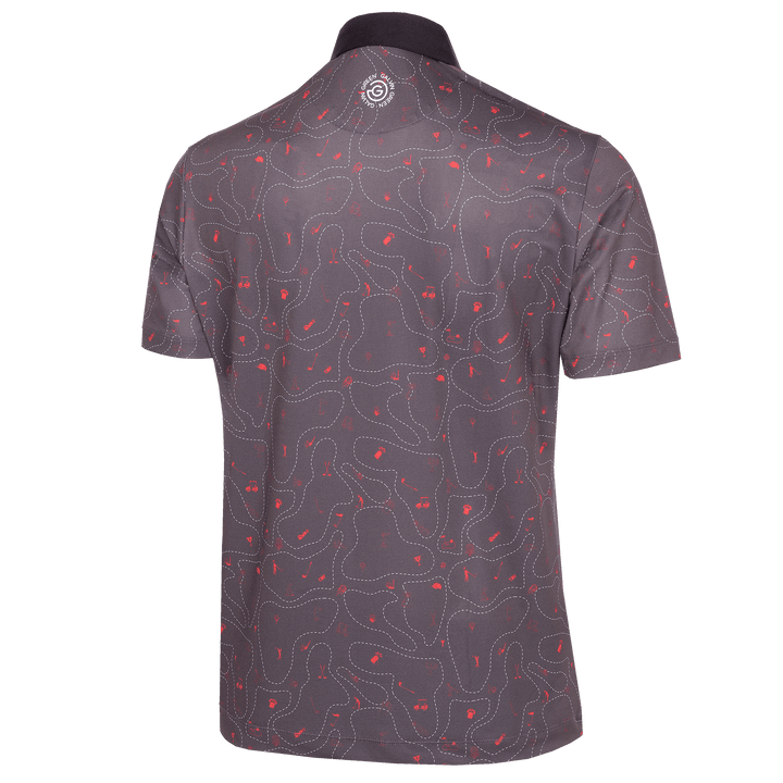 Miro is a Breathable short sleeve shirt for Men in the color Forged Iron(9)