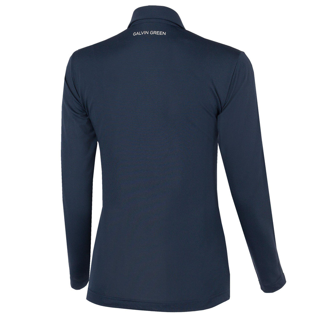 Monica is a Breathable long sleeve shirt for Women in the color Navy(7)