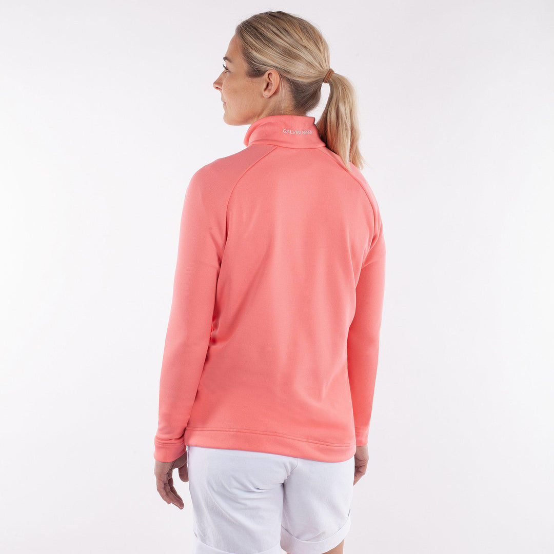 Dolly Upcycled is a Insulating mid layer for Women in the color Imaginary Pink(5)