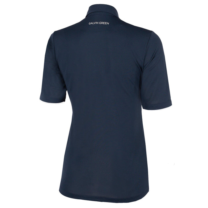 Marissa is a Breathable short sleeve shirt for Women in the color Navy(9)