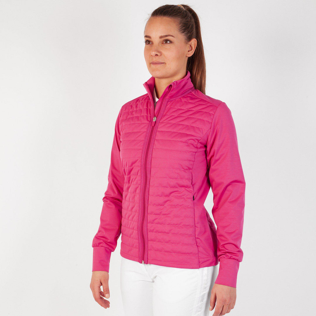 Lorene is a Windproof and water repellent jacket for Women in the color Sugar Coral(1)