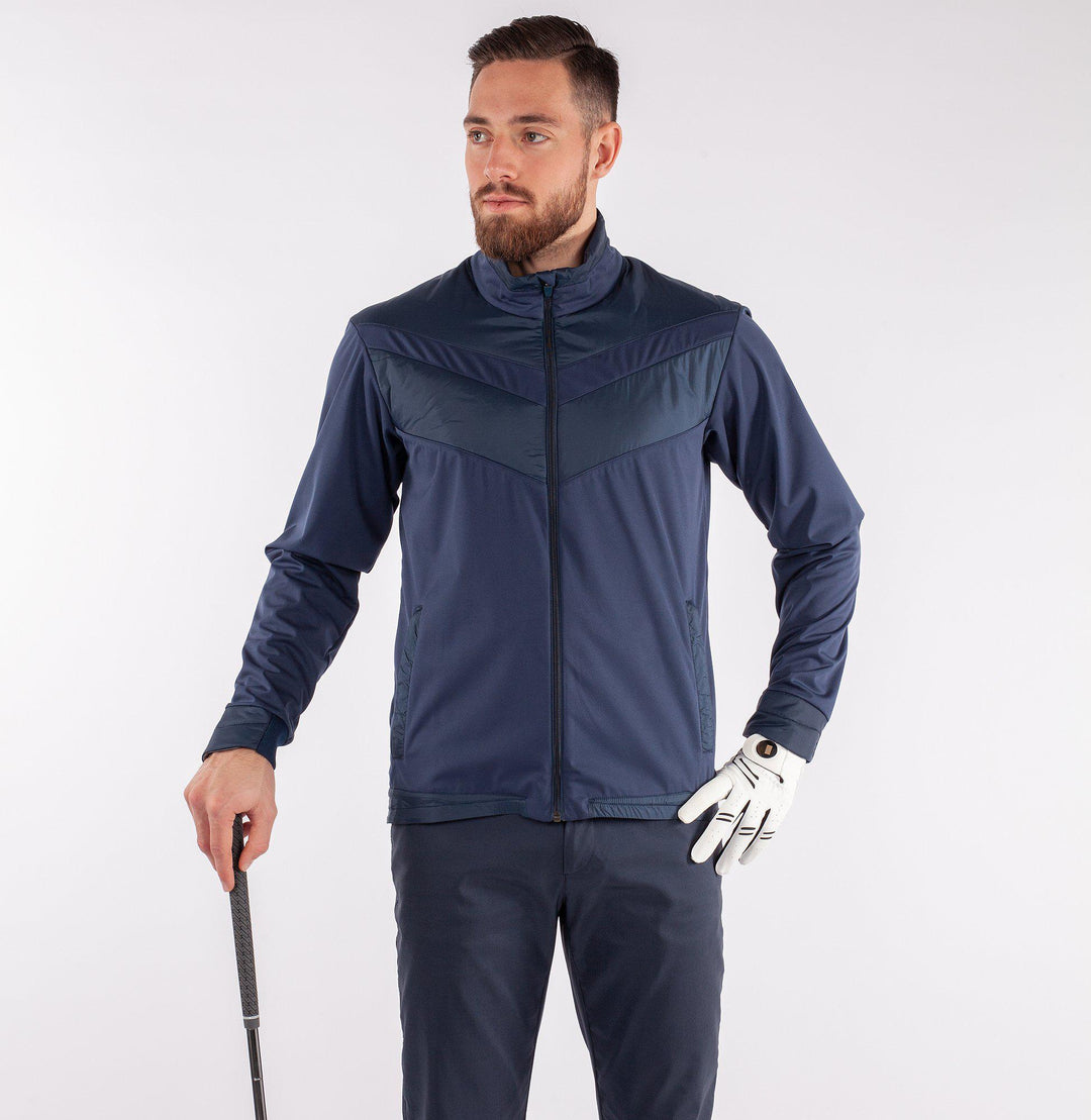 Liam is a Windproof and water repellent jacket for Men in the color Navy(1)