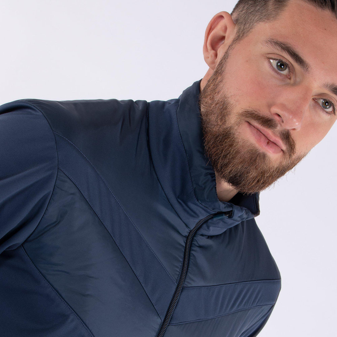 Liam is a Windproof and water repellent jacket for Men in the color Navy(3)