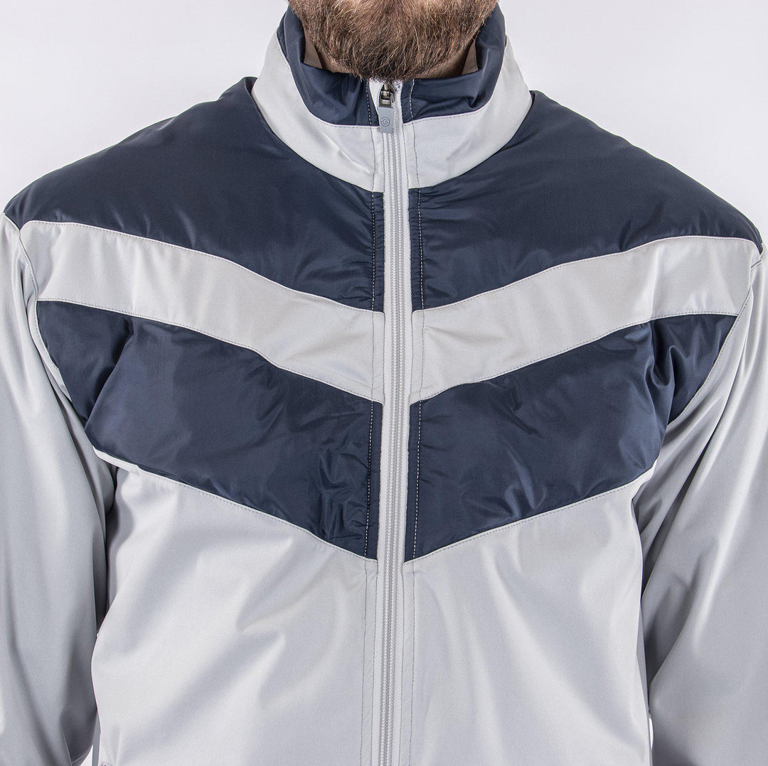 Liam is a Windproof and water repellent jacket for Men in the color Cool Grey(3)
