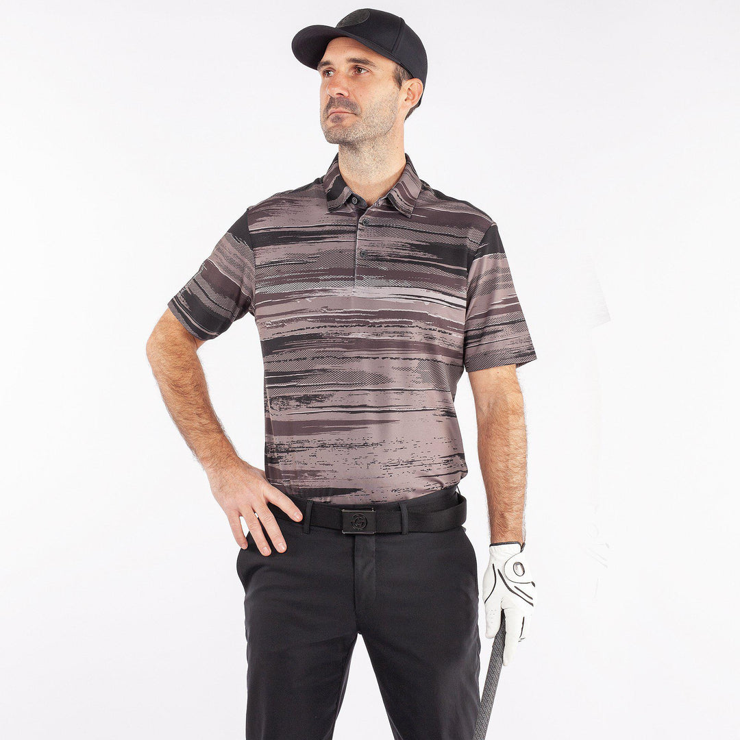 Mathew is a Breathable short sleeve shirt for Men in the color Black(1)