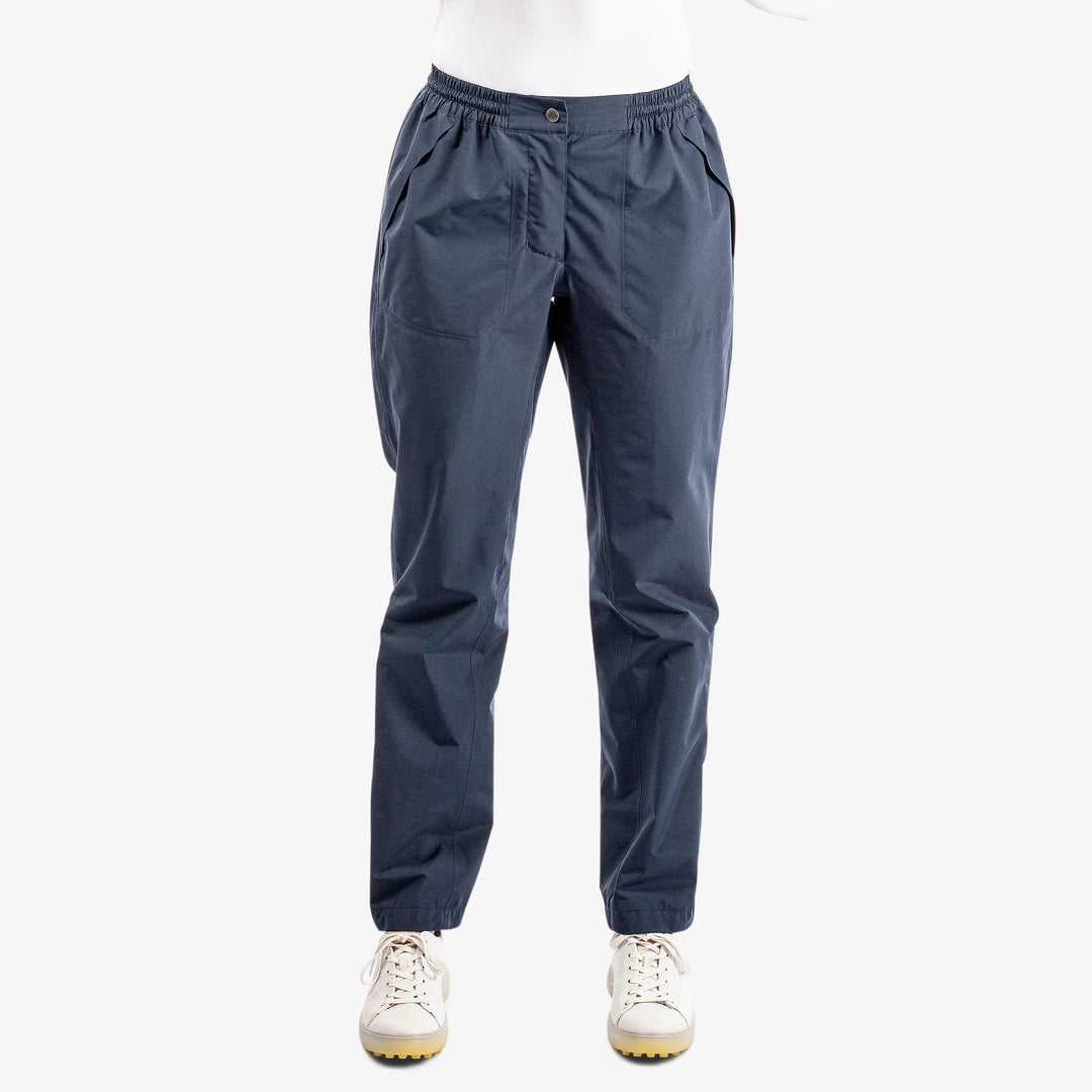 Anna is a Waterproof golf pants for Women in the color Navy(1)