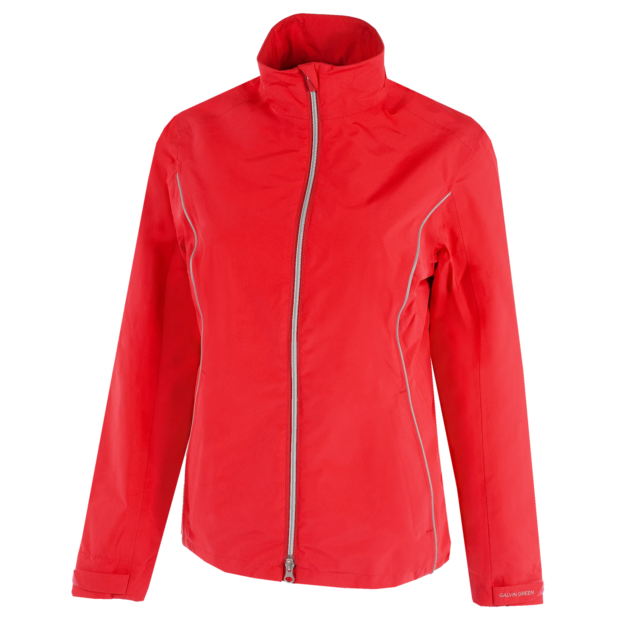 Anya Waterproof golf jacket Red – Galvin Green