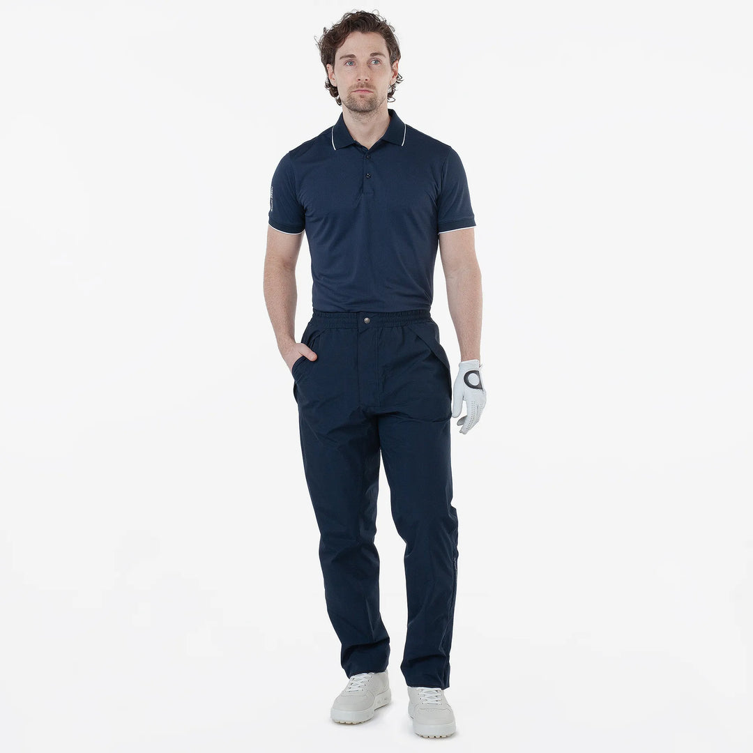 Aron is a Waterproof golf pants for Men in the color Navy(2)