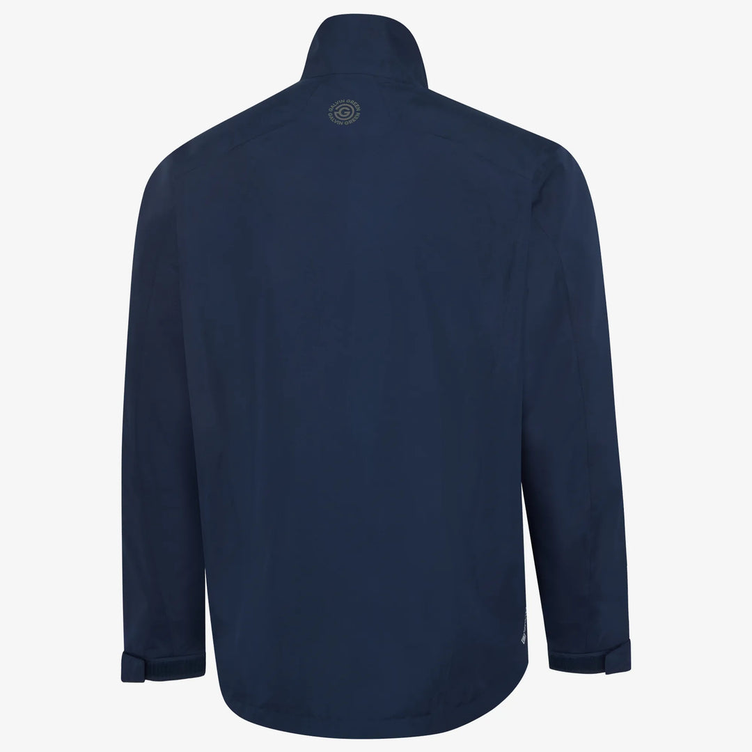 Aston is a Waterproof Golf Jacket for Men in the color Navy(8)