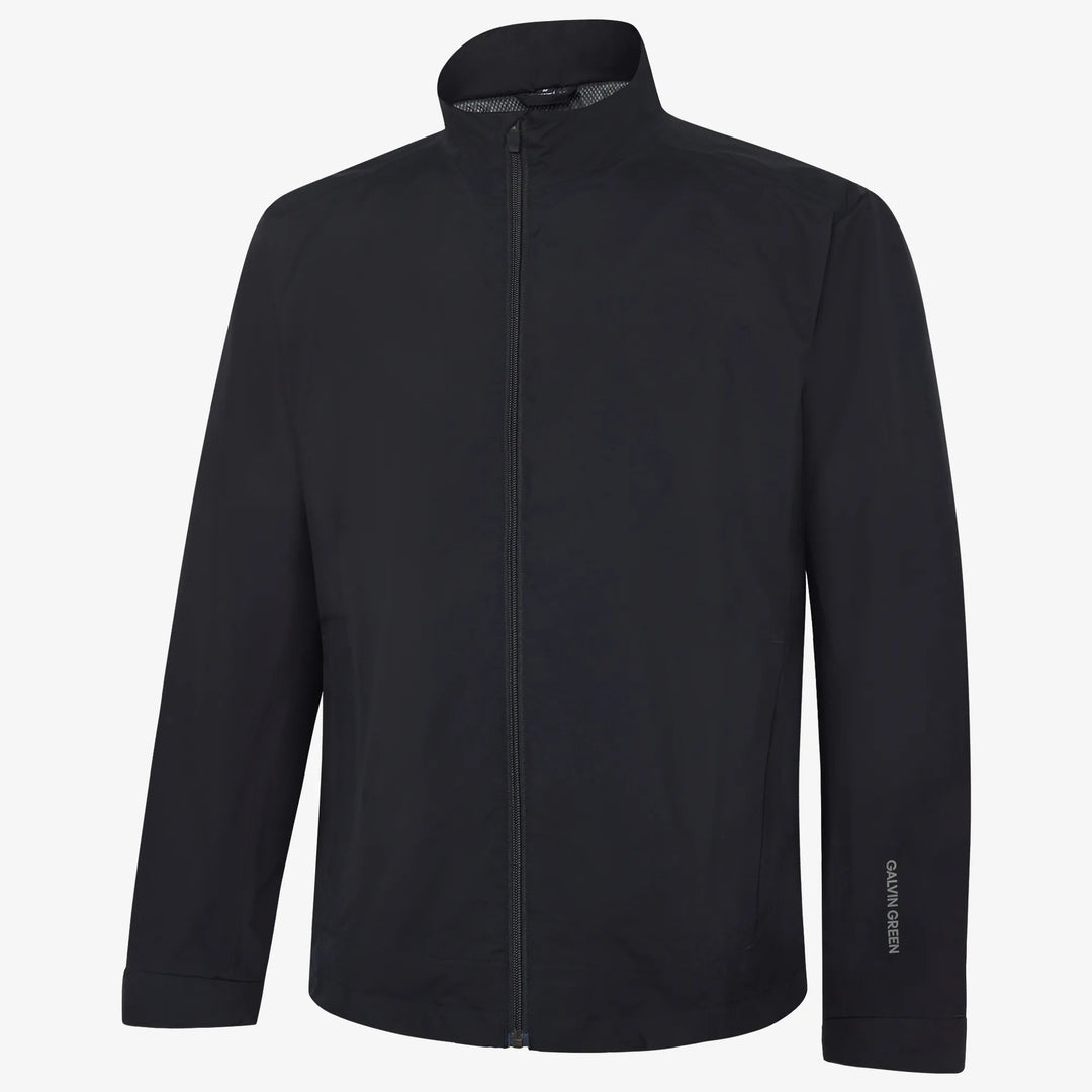 Aston is a Waterproof Golf Jacket for Men in the color Black(0)