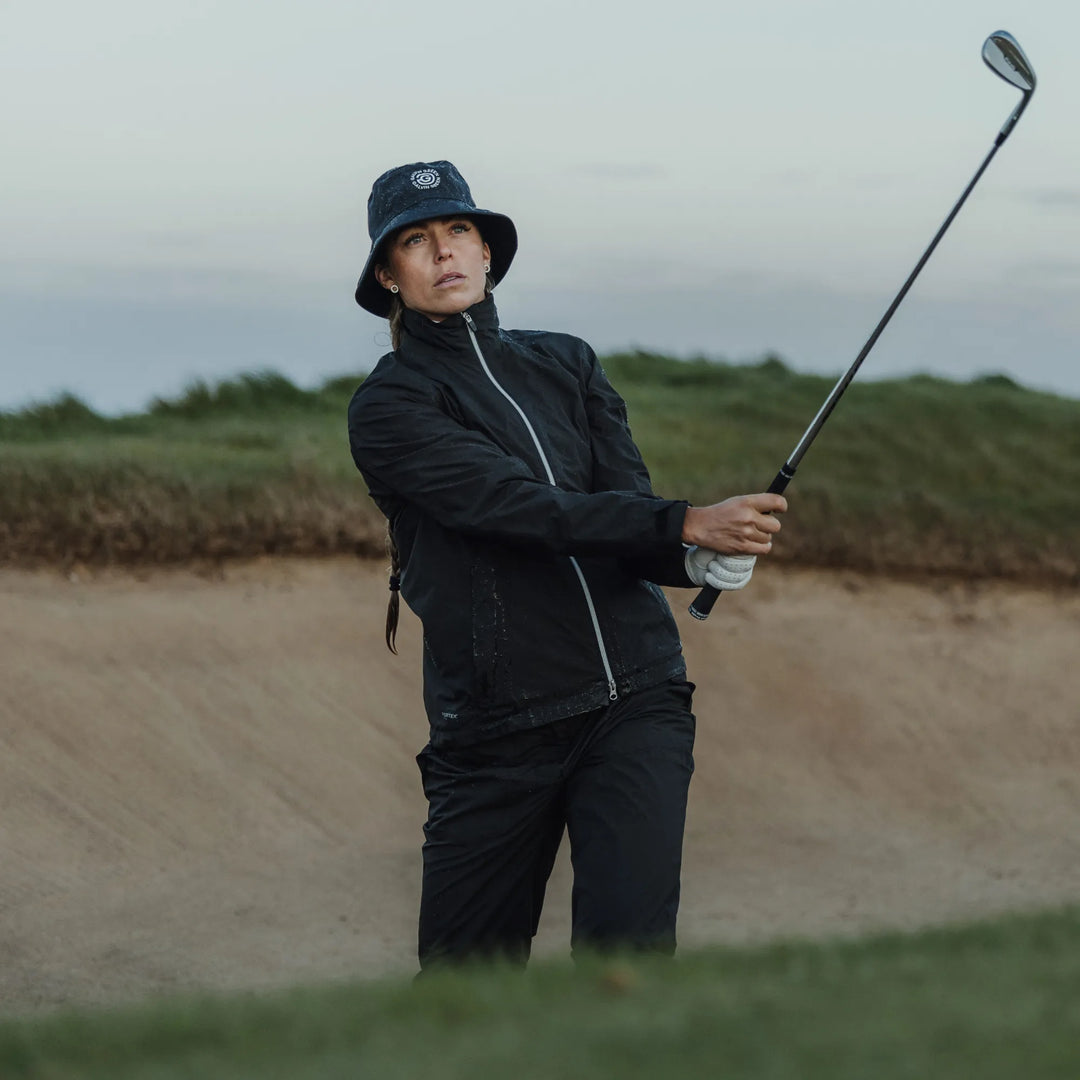 Ava is a Waterproof Golf Jacket for Women in the color Black(8)