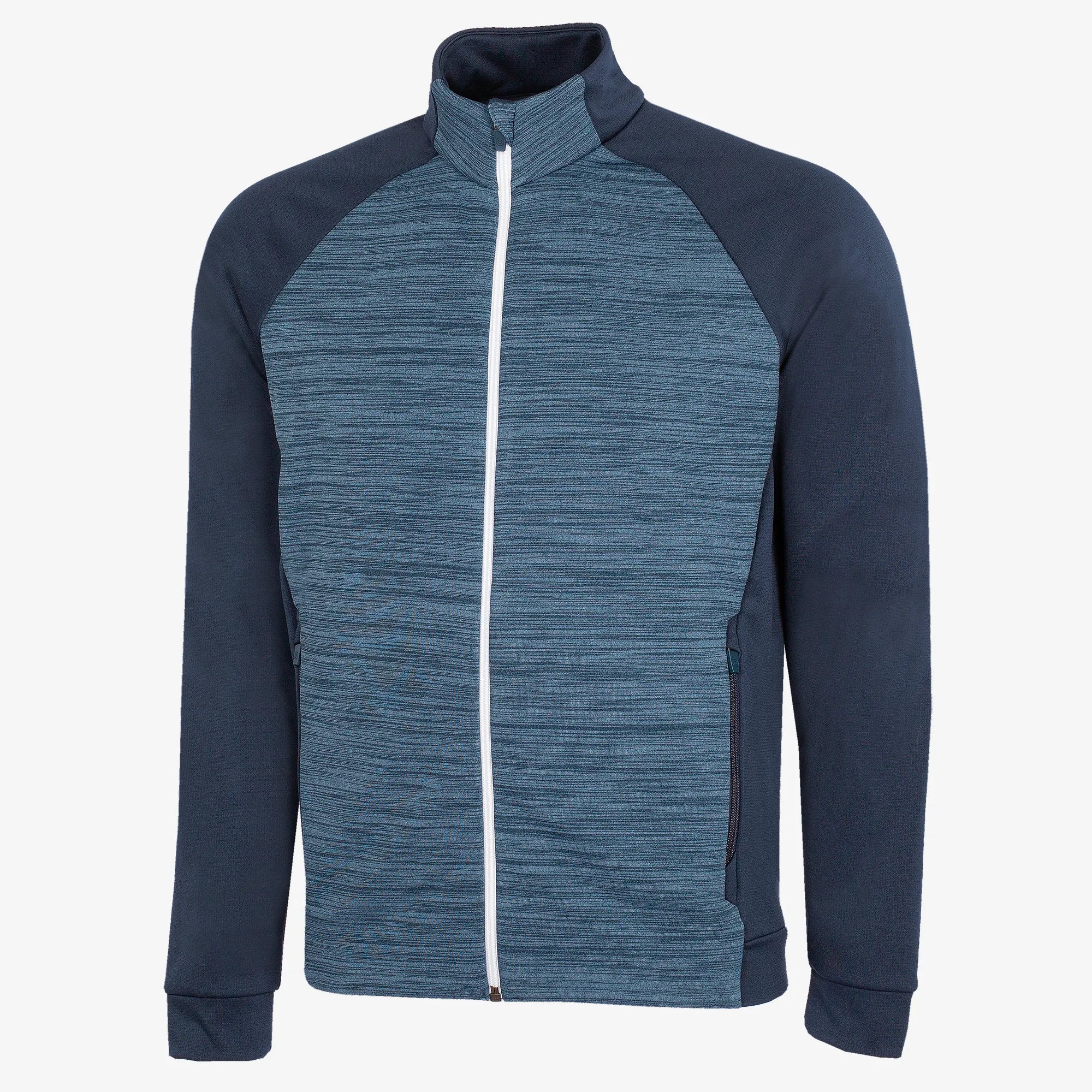 Darwin Insulating golf mid layer Moonlight Blue/Navy – Galvin Green