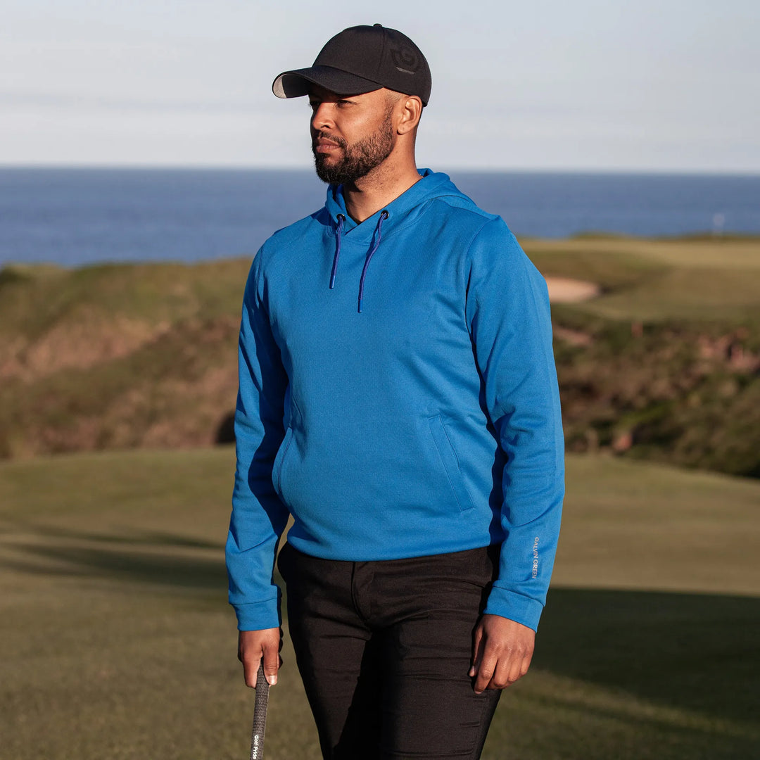 Donnie is a Insulating golf sweatshirt for Men in the color Royal Blue(9)