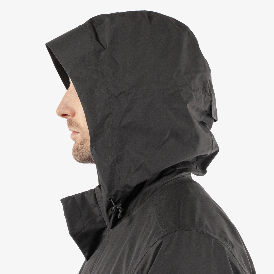 Harry is a Waterproof golf jacket for Men in the color Black(8)