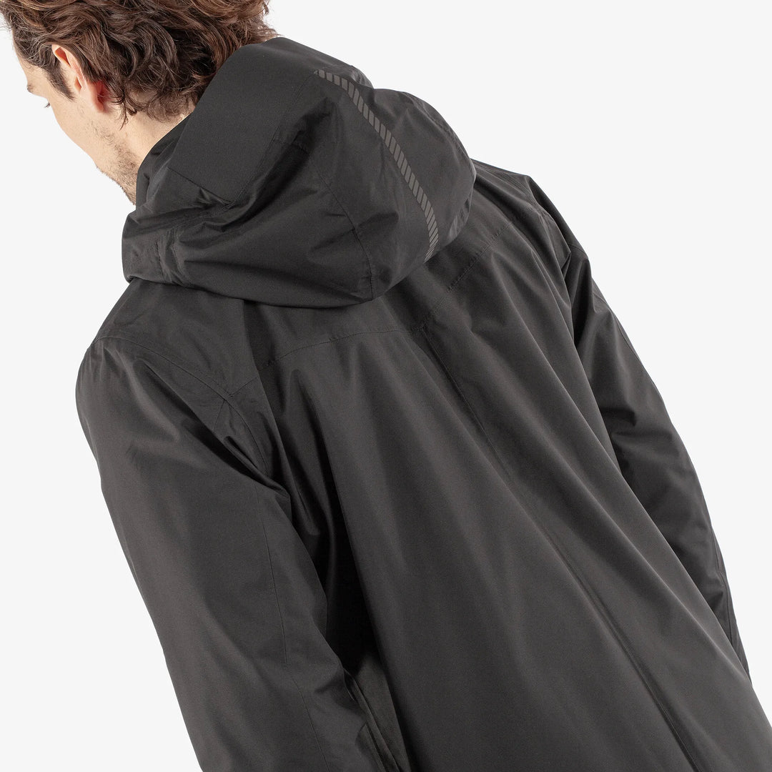 Harry is a Waterproof golf jacket for Men in the color Black(10)