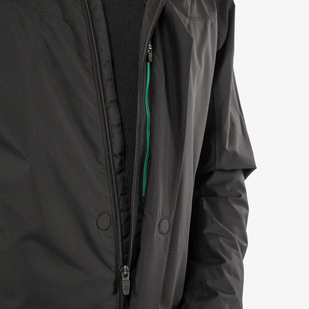 Harry is a Waterproof golf jacket for Men in the color Black(7)