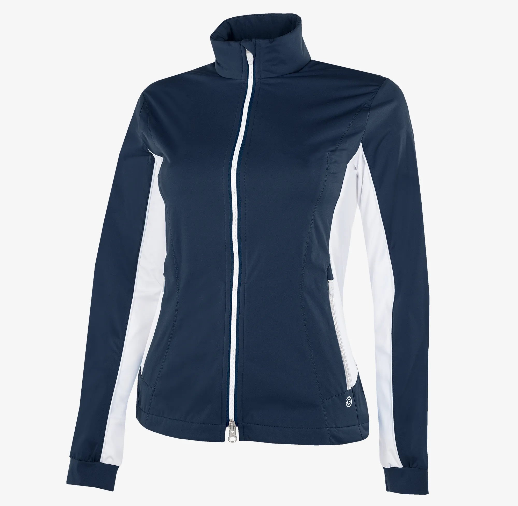 Larissa Windproof and water repellent golf jacket Navy/White