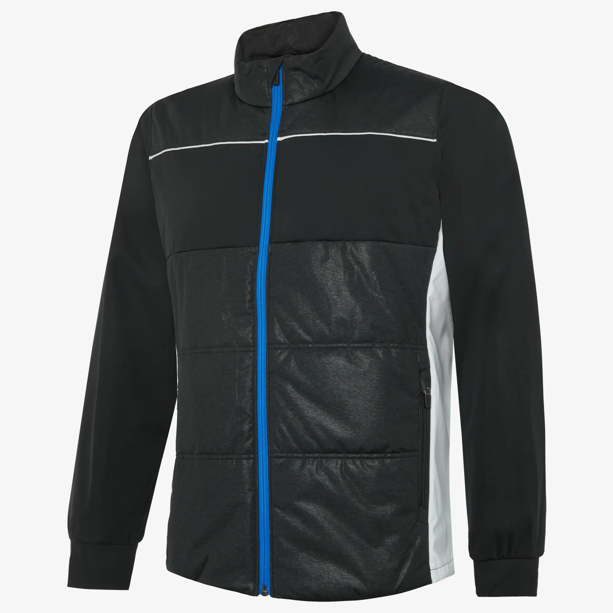 Lennon Windproof and water repellent golf jacket Black/White/Royal