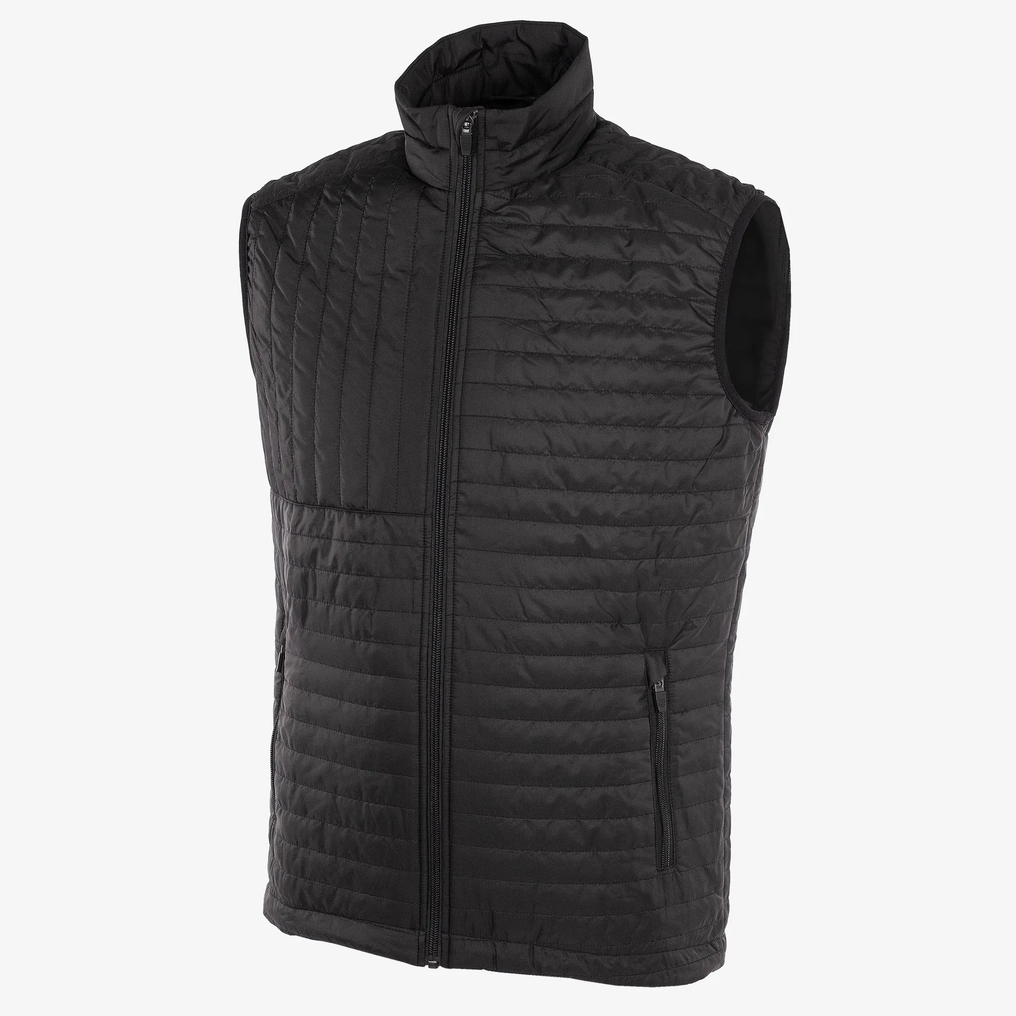 Leroy Windproof and water repellent golf vest Black – Galvin Green