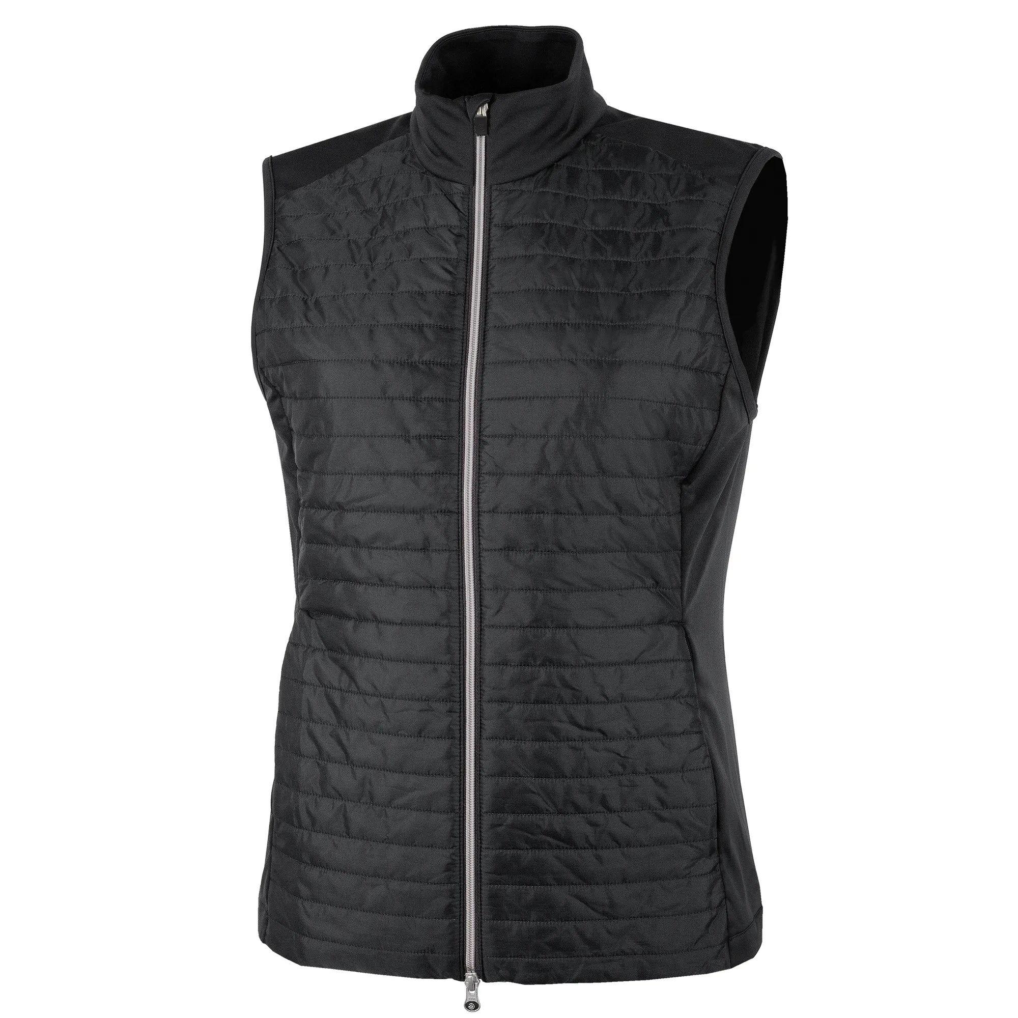 Lisa Windproof and water repellent golf vest Black – Galvin Green
