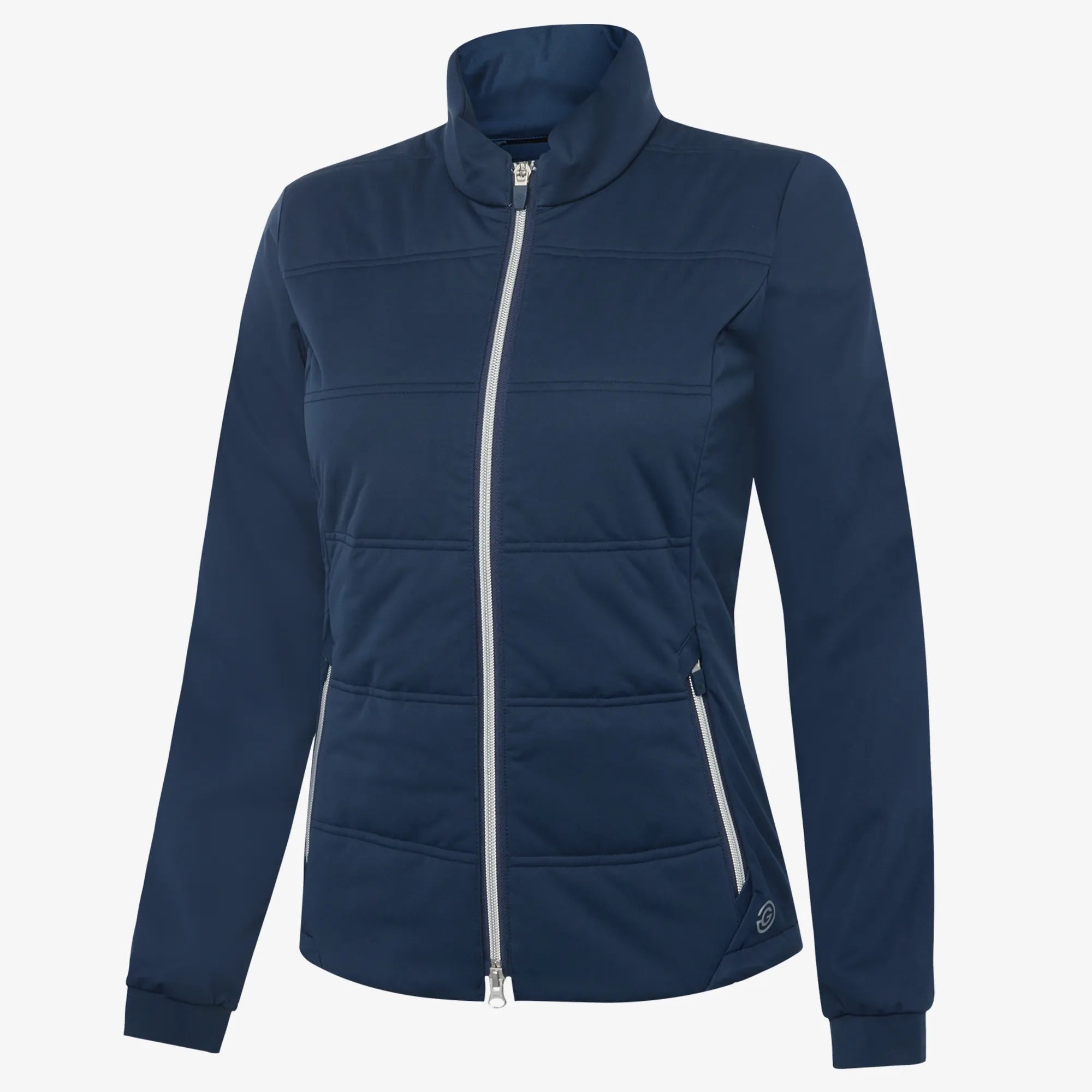 Lydia Windproof and water repellent golf jacket Navy – Galvin Green