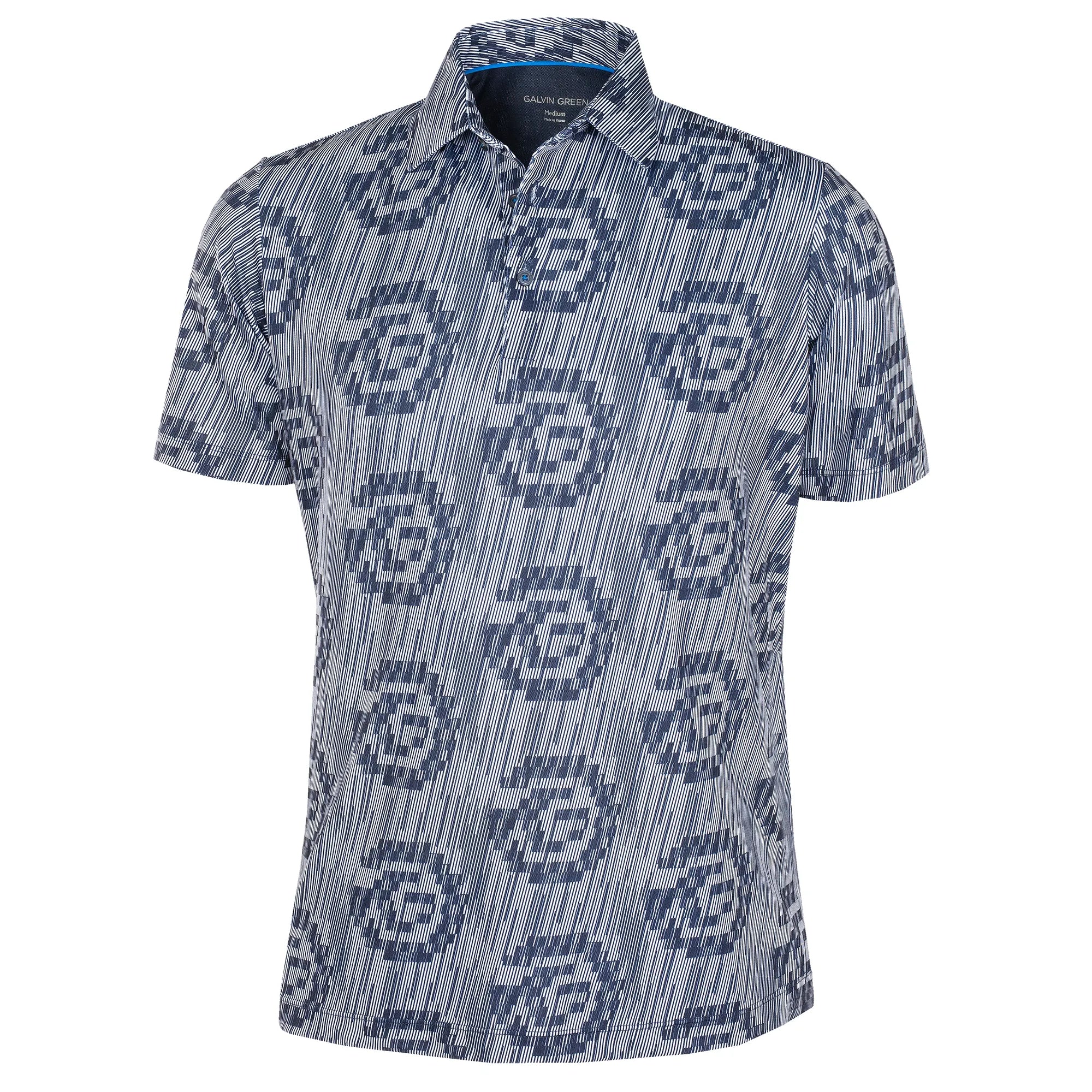 Matteo Breathable short sleeve shirt Navy – Galvin Green