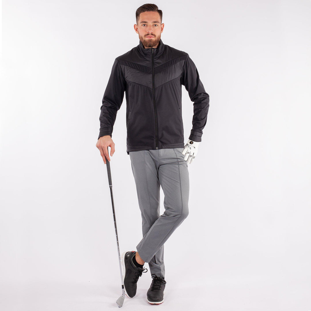 Liam is a Windproof and water repellent jacket for Men in the color Black(4)