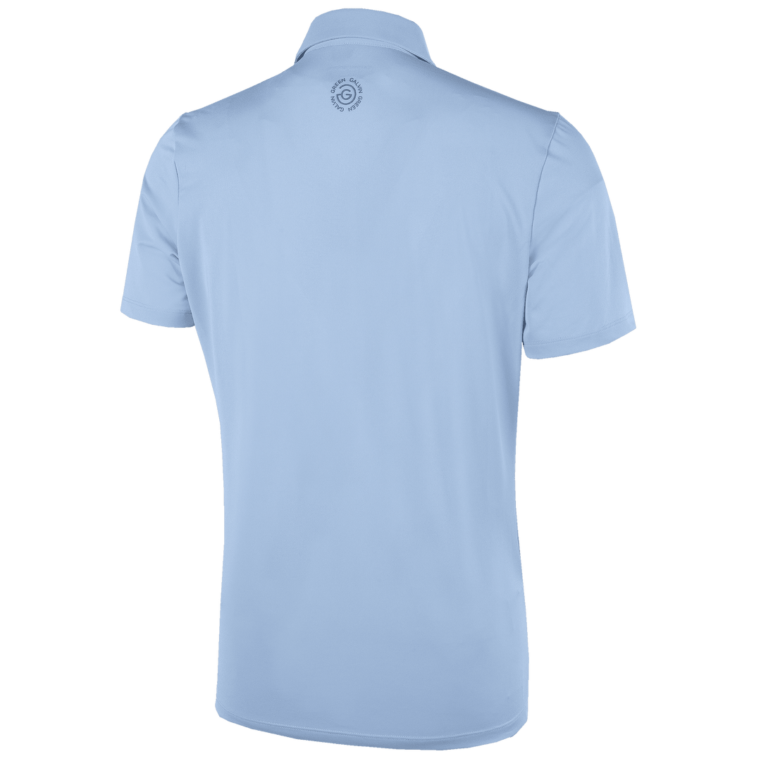 Milan is a Breathable short sleeve shirt for Men in the color Blue Bell(9)