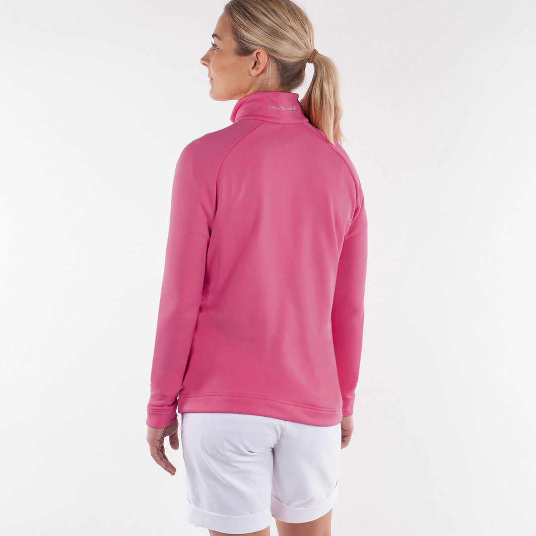Dolly Upcycled is a Insulating mid layer for Women in the color Sugar Coral(4)