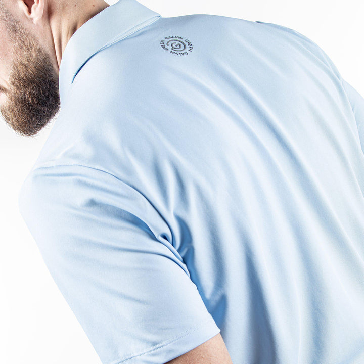 Milan is a Breathable short sleeve shirt for Men in the color Blue Bell(8)