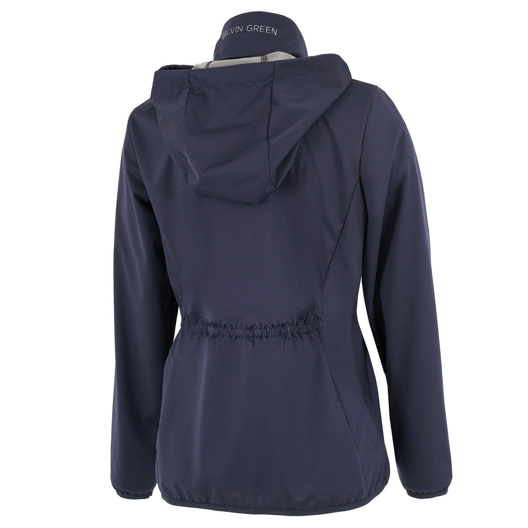 Loretta is a Windproof and water repellent hoodie for Women in the color Navy(2)