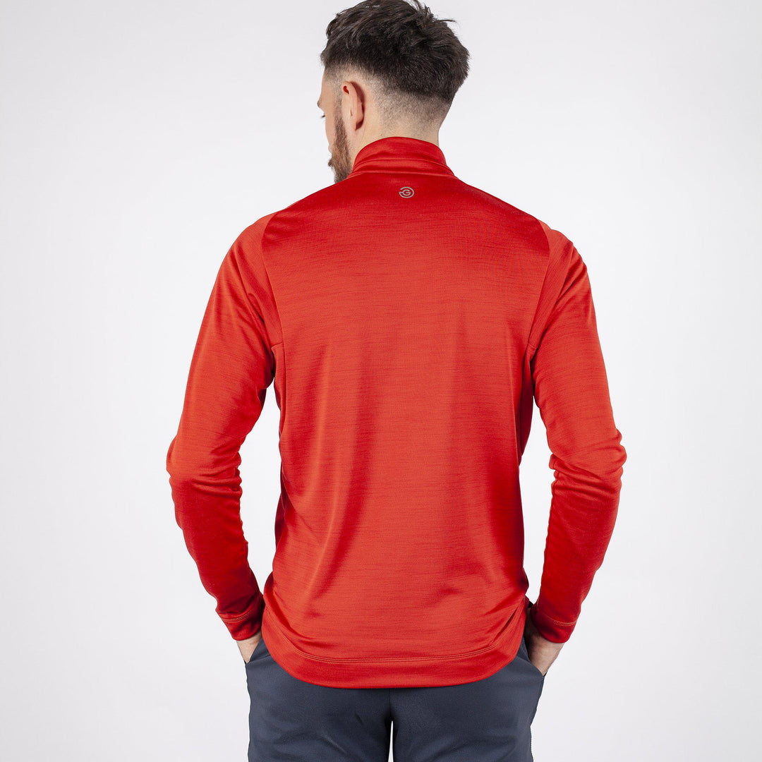 Dixon is a Insulating golf mid layer for Men in the color Red(2)