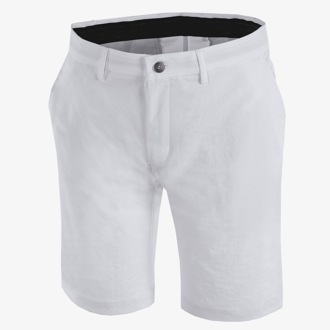 Paul is a Breathable golf shorts for Men in the color White(0)