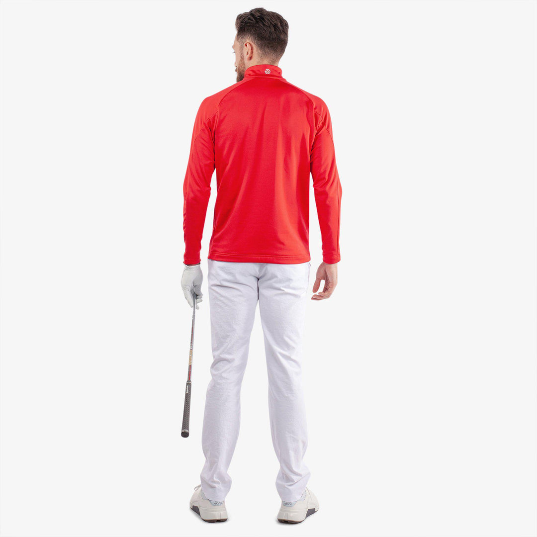 Drake is a Insulating golf mid layer for Men in the color Red(6)
