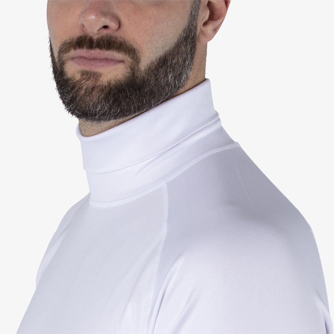 Edwin is a Thermal base layer golf top for Men in the color White(3)
