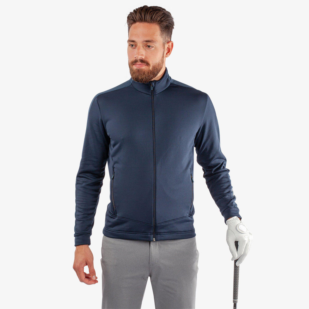 Dawson is a Insulating golf mid layer for Men in the color Navy(1)