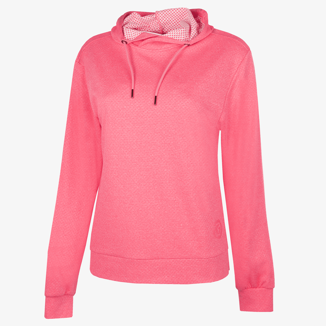 Dagmar is a Insulating golf sweatshirt for Women in the color Camelia Rose Melange(0)