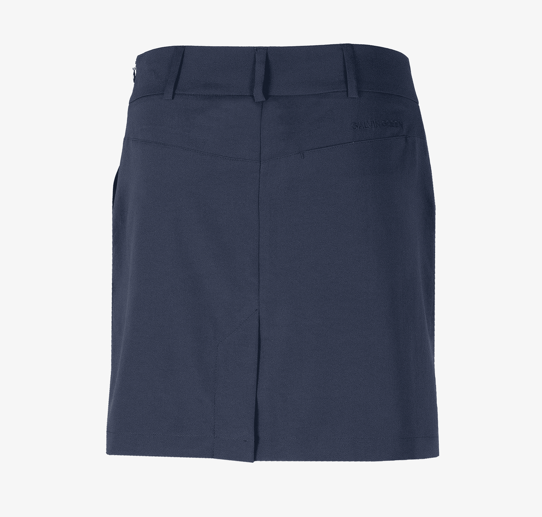 Nessa is a Breathable golf skirt with inner shorts for Women in the color Navy(7)