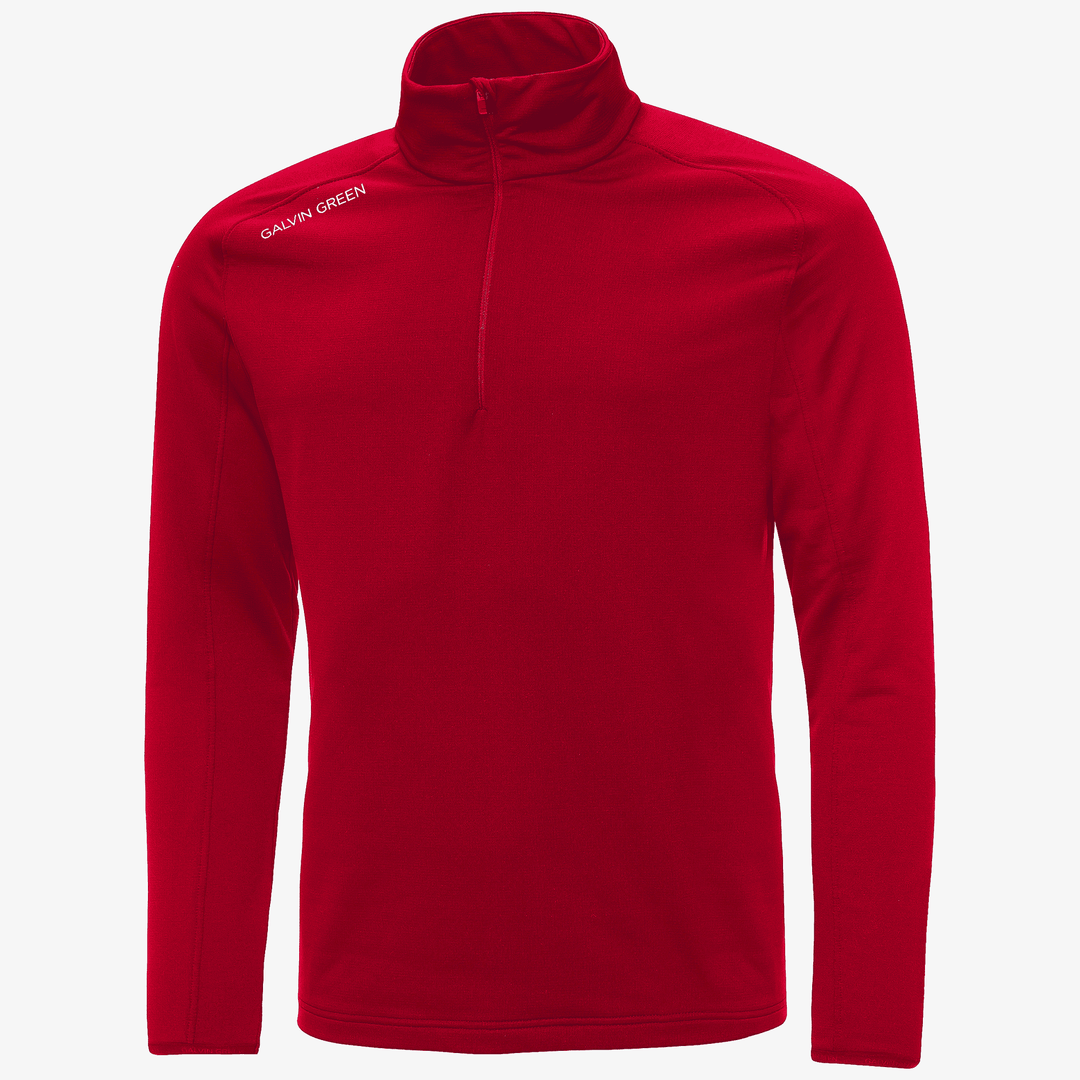 Drake is a Insulating golf mid layer for Men in the color Red(0)